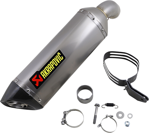 AKRAPOVIC Muffler - Titanium/Carbon Fiber S-K10SO24-HRT