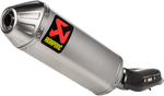 AKRAPOVIC Slip-On Line Muffler - Titanium - Tenere 700 S-Y7SO2-HFTT