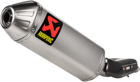 AKRAPOVIC Slip-On Line Muffler - Titanium - Tenere 700 S-Y7SO2-HFTT