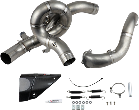 AKRAPOVIC Header - Titanium E-D12E4