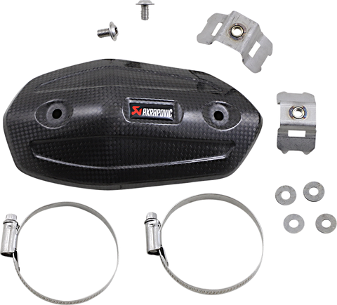 AKRAPOVIC Carbon Fiber Heat Shield for Slip-On Line Exhaust P-HSK10SO4