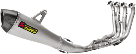 AKRAPOVIC Race Line Exhaust System for Yamaha B10R3-CZT with Titanium Construction