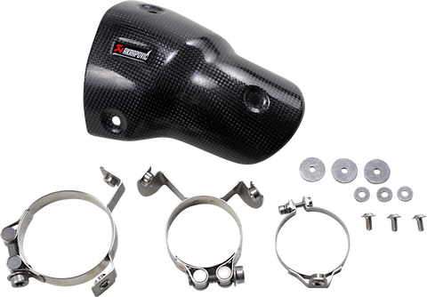 AKRAPOVIC Carbon Fiber Heat Shield for BMW G310R and G310GS P-HSB3R1