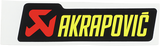 AKRAPOVIC Replacement Sticker P-HST2AL for Motorcycle Exhaust Systems