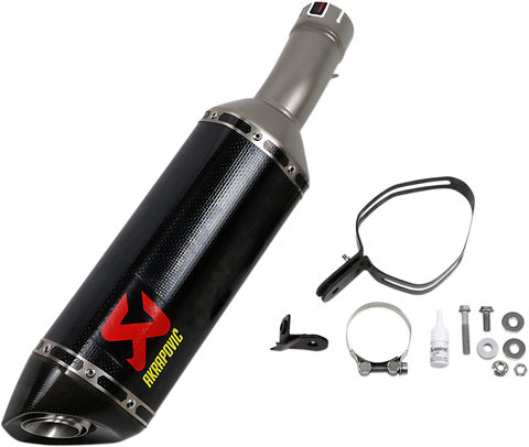 AKRAPOVIC Slip-On Line Muffler - Carbon Fiber - S1000RR S-B10SO10-ZC