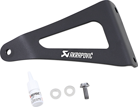 AKRAPOVIC Aluminum Muffler Bracket P-X257 for Passenger Foot-Peg Removal