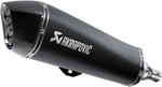 AKRAPOVIC Black Muffler S-PI4SO3-HRSSBL for Scooter - Improved Power and Sound