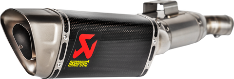 AKRAPOVIC Carbon Fiber Muffler S-B9SO2-APC for Enhanced Performance and Sound
