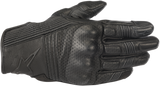 Alpinestars Mustang V2 Motorcycle Gloves, Black, 2XL - Part Number 3566118-1100-2X