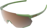 100% Racetrap Sunglasses - Matte Metallic Viperidae - Bronze Multilayer Mirror Lens 61037-389-80