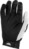Fly Racing Youth Pro Lite Gloves White/Black (Part #379-045YL)
