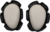 Chicken Hawk Racing White Knee Sliders, Part Number 2704-0140