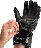RST TracTech Evo 4 CE Motorcycle Gloves Black/Black/Black, Large – Part 102666BLK-10
