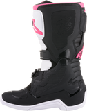 Alpinestars Stella Tech 3 Women's Motorcycle Boots Black/White/Pink US 7, EU 38 - Part Number 2013218-130-7