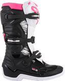 Alpinestars Stella Tech 3 Women's Motorcycle Boots Black/White/Pink US 8, EU 39 – Part Number 2013218-130-8