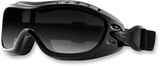 Bobster Night Hawk Goggle Gloss Black with Smoke Lens BHAWK01
