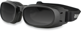 BOBSTER Piston Goggle BPIS01, Matte Black Frame with Smoke Lens