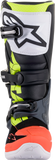 Alpinestars Youth Tech 7S Motorcycle Boots Black/Gray/Red/White/Yellow, US 7 / EU 40.5, Part 2015017-9058-7