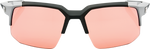 100% Speedcoupe Sunglasses - Stone Gray - Coral Mirror 61031-289-79