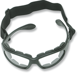 Bobster GXR Goggle/Sunglasses, Matte Black with Clear Lens, GXR001C