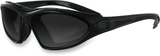 BOBSTER Road Master Convertible Sunglasses, Gloss Black, Smoke Photochromic Lens, BDG001