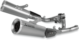 AKRAPOVIC Titanium Mufflers S-Y17SO1-HBAV for Yamaha V-MAX