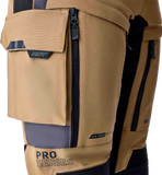 RST Pro Series Adventure D3O Textile Pants Sand/Black, Large