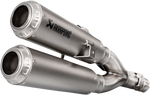 AKRAPOVIC Monkey Stainless Steel Dual Muffler S-H125SO3-FFSS