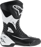 Alpinestars SMX-S Motorcycle Boots Black/White, US 8 / EU 42, Part 2223517-12-42
