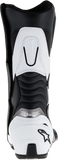 Alpinestars SMX-S Motorcycle Boots Black/White, US 7.5 / EU 41, Part Number 2223517-12-41