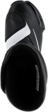 Alpinestars SMX-S Motorcycle Boots Black/White, US 8 / EU 42, Part 2223517-12-42
