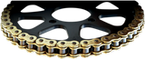 JT Chains 520 HDS Ultimate Competition Motorcycle Chain, Steel, 110 Links – JTC520HDS110SL