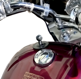 RAM MOUNTS RAP-B-378 Universal 1-Inch Rubber Ball Mirror Post Base Mount