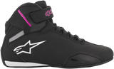Alpinestars Stella Sektor Shoes Black/Pink Women's US 11, EU 43.5, Part Number 2515719103911