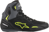 Alpinestars Faster-3 Drystar Shoes, Black/Gray/Yellow, US 13, Part Number 2540719175-13