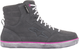 Alpinestars J-6 Waterproof Women's Shoes, Gray/Pink, US 9.5, Part Number 2542220909595