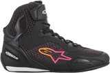 Alpinestars Stella Faster-3 Rideknit Women's Motorcycle Shoes Black/Yellow/Pink US 10.5