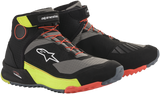 Alpinestars CR-X Drystar Motorcycle Shoes Black/Red/Fluorescent Yellow, US 14 / EU 48, Part Number 2611820153814