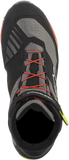 Alpinestars CR-X Drystar Motorcycle Shoes Black/Red/Fluorescent Yellow, US 14 / EU 48, Part Number 2611820153814