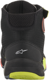 Alpinestars CR-X Drystar Motorcycle Shoes Black/Red/Fluorescent Yellow, US 14 / EU 48, Part Number 2611820153814