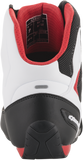 Alpinestars Faster-3 Rideknit Motorcycle Shoes Black/White/Red, US 7 / EU 39, Part Number 2510319123-7