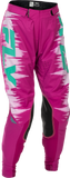 Fly Racing Women's Lite Pants Pink/Turquoise Size 03/04 – Lightweight and Comfortable Fitness Apparel
