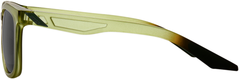 100% Hudson Sunglasses - Olive - Black Mirror 61028-296-61
