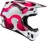 FLY RACING XS Formula CC Vibe Helmet White/Pink/Blue 73-4366XS