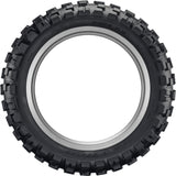 Dunlop D908 Rally Raid Rear Tire 150/70B18 for Off-Road and Street Use