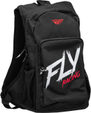 FLY Racing Jump Pack Backpack Black/White – Durable Moto Gear Luggage