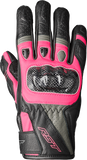 RST Women's Stunt III CE Motorcycle Gloves Black/Pink/Grey, Small, Part Number 102097PNK-06