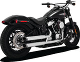 Vance & Hines 3 in. Twin Slash PCX Slip-On Exhaust, Chrome, Model 16376