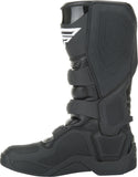 Fly Racing FR5 Boots Black Size 8 - Durable Motocross Footwear