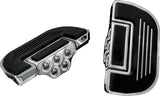 Kuryakyn 4-1/2 in. x 8-1/2 in. Premium Ribbed Floorboards, Model 4351